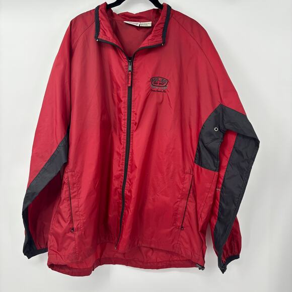 Vintage Ron Jon Surf Shop Windbreaker Jacket Size M Cocoa Beach,FL 2002 Full Zip - Picture 1 of 13